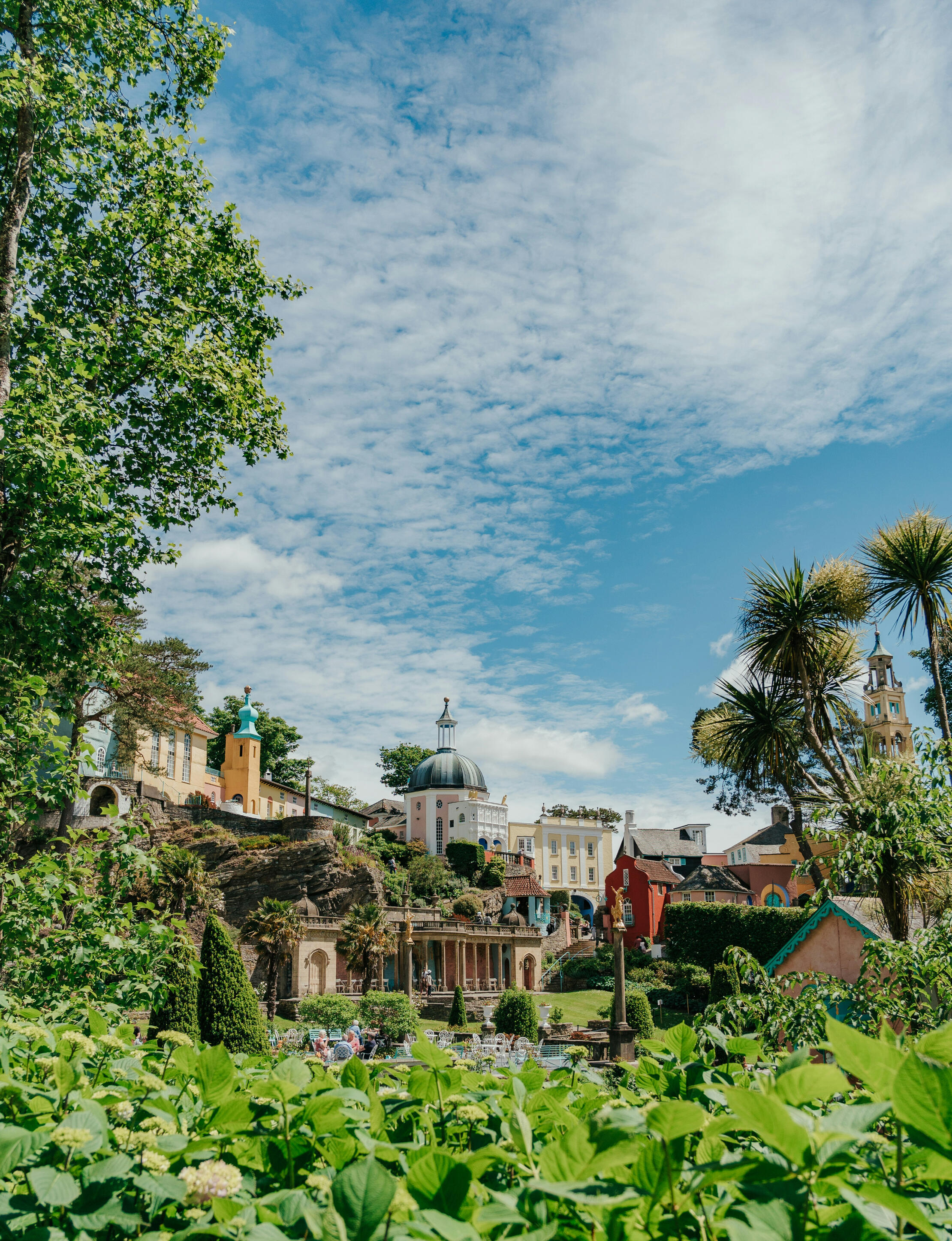 Portmeirion Village An Italoianate village in North Wales